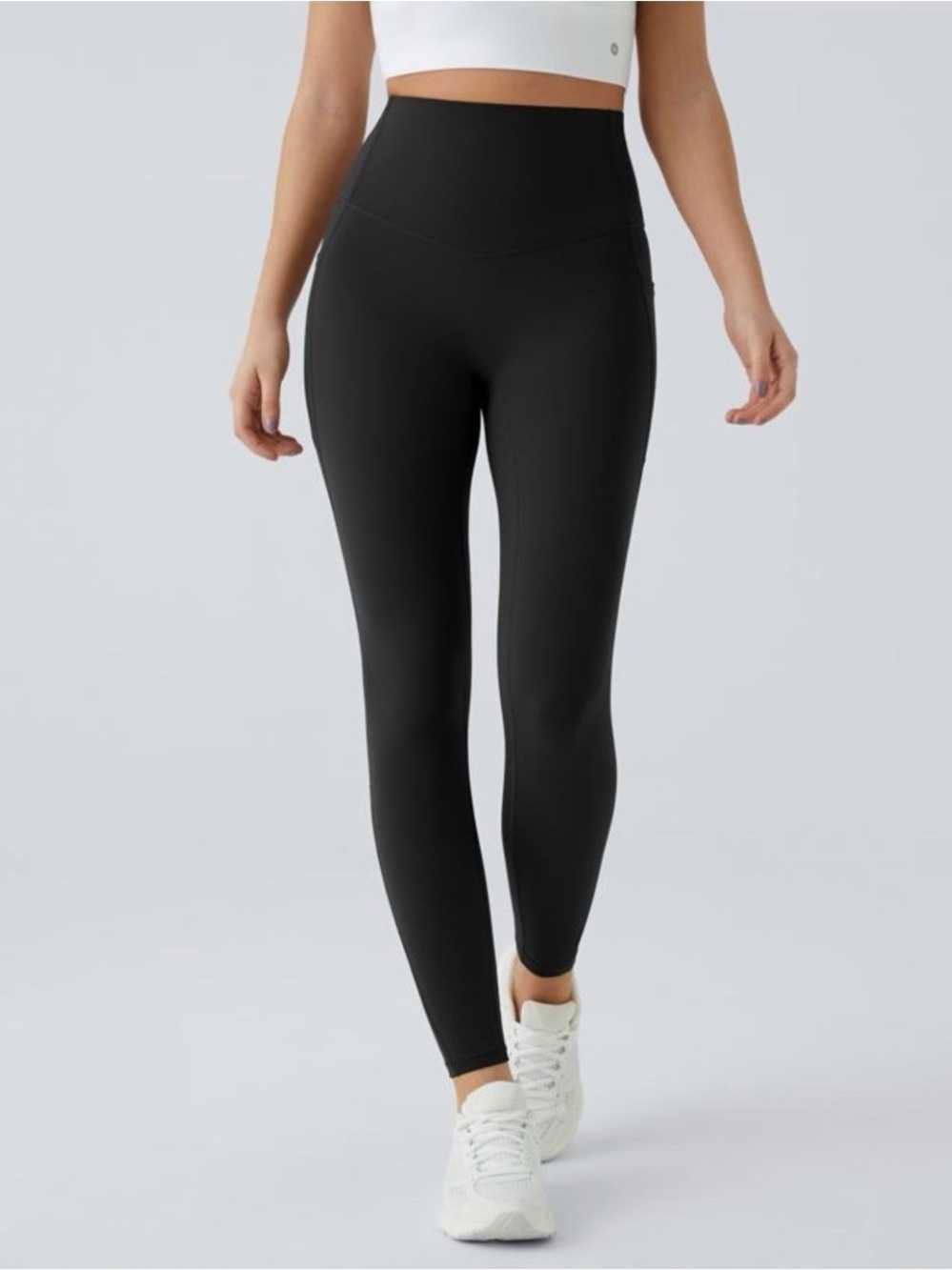 7.HALARA Black High-Waist Sculpting Leggings